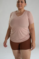 Camiseta Gola V top fit